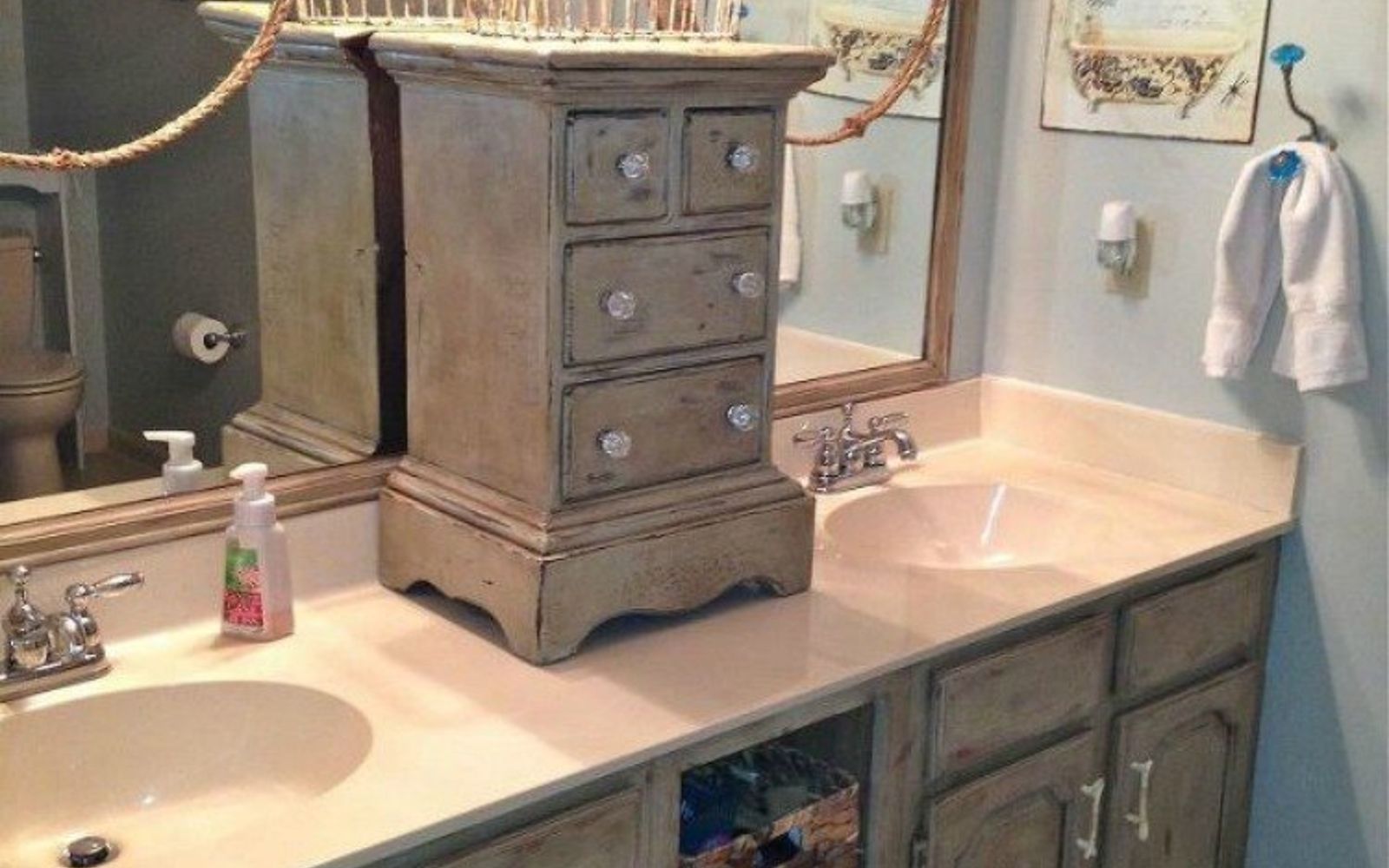 11 Ways to Transform Your Bathroom Vanity Without Replacing It  Hometalk