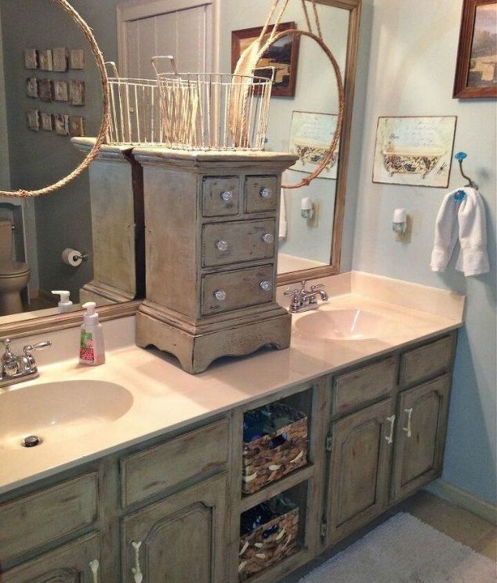 11 Ways to Transform Your Bathroom Vanity Without Replacing It  Hometalk