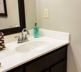 11 ways to transform your bathroom vanity without replacing it, Use gel paint to give it a new look