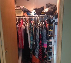 What is the best way to organize a small closet? | Hometalk