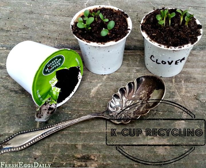 smart gardening with k cups, gardening
