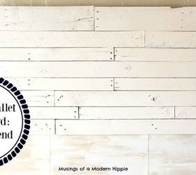 nautical pallet headboard diy weekend project, pallet, woodworking projects