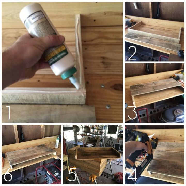 pallet and staging plank workstation, how to, pallet, woodworking projects