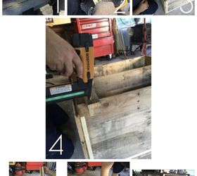 pallet and staging plank workstation, how to, pallet, woodworking projects