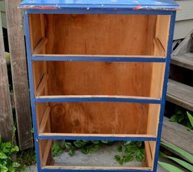 how to turn a curbside dresser into a bar, how to, painted furniture, repurposing upcycling