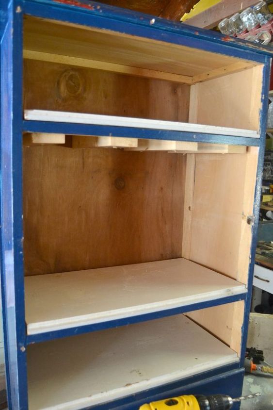 how to turn a curbside dresser into a bar, how to, painted furniture, repurposing upcycling