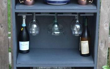 How To Turn A Curbside Dresser Into A Bar