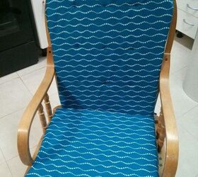 refurbished rocking chair, furniture repair