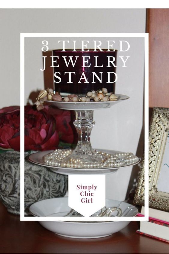 why i created my diy tiered jewelry stand, crafts, how to, organizing, repurposing upcycling