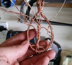 my first copper twist project, crafts
