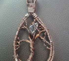 my first copper twist project, crafts