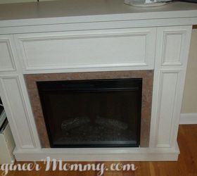 diy fireplace update, fireplaces mantels, home decor