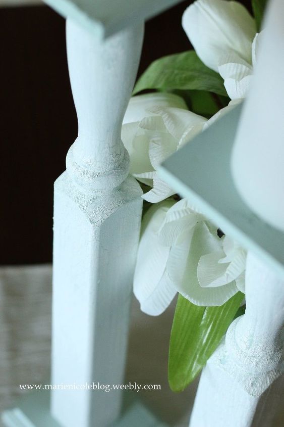 diy tall candlesticks made from a baluster , crafts, lighting, painting, repurposing upcycling