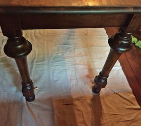 restoration hardware inspired writing desk, painted furniture