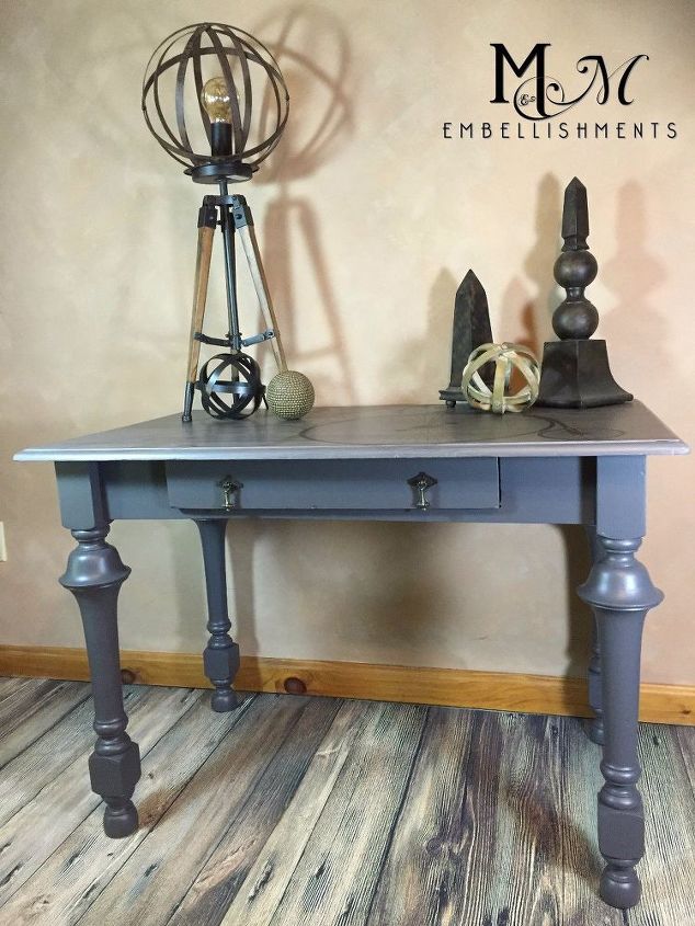 Restoration Hardware Inspired Writing Desk Hometalk Restoration Hardware Inspired Writing Desk Painted Furniture