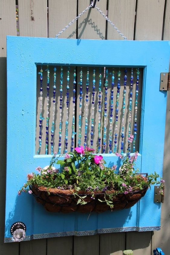 this door was saved from a bonfire, container gardening, crafts, doors, how to, repurposing upcycling
