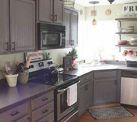 farmhouse kitchen makeover, kitchen cabinets, kitchen design, painting cabinets, Before