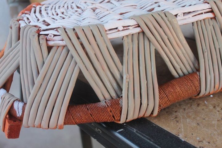 painted woven baskets for