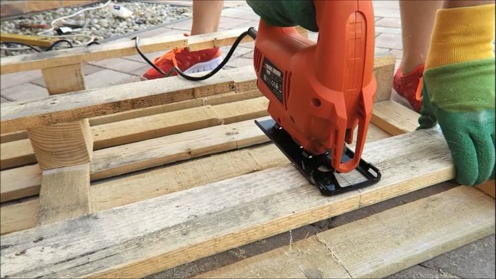 how you can do a pallet bench shoerack yourself video