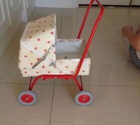 pram from years ago, crafts, how to, reupholster