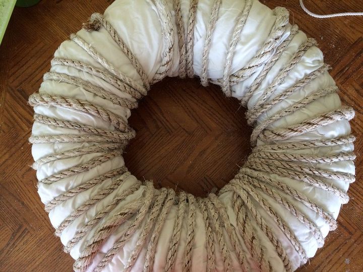 wreath from live tour of modern farmhouse, crafts, how to, wreaths