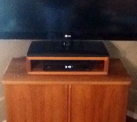 repurposing an outdated entertainment unit