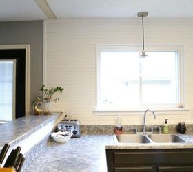 s want a farmhouse kitchen these easy ideas are brilliant , kitchen design, Or add a pallet wall to your backsplash