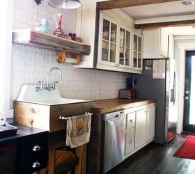 our country kitchen reveal , kitchen design, repurposing upcycling