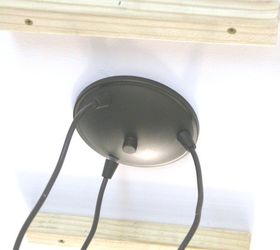 caja de luz para la cocina con palets