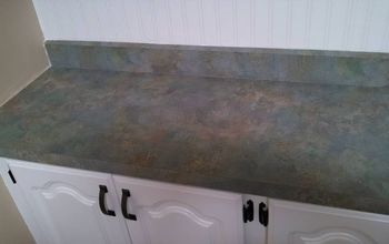 Pintar las encimeras de mi cocina para que parezcan de granito!