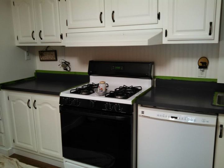 How To Fake Granite Kitchen Countertops Hometalk