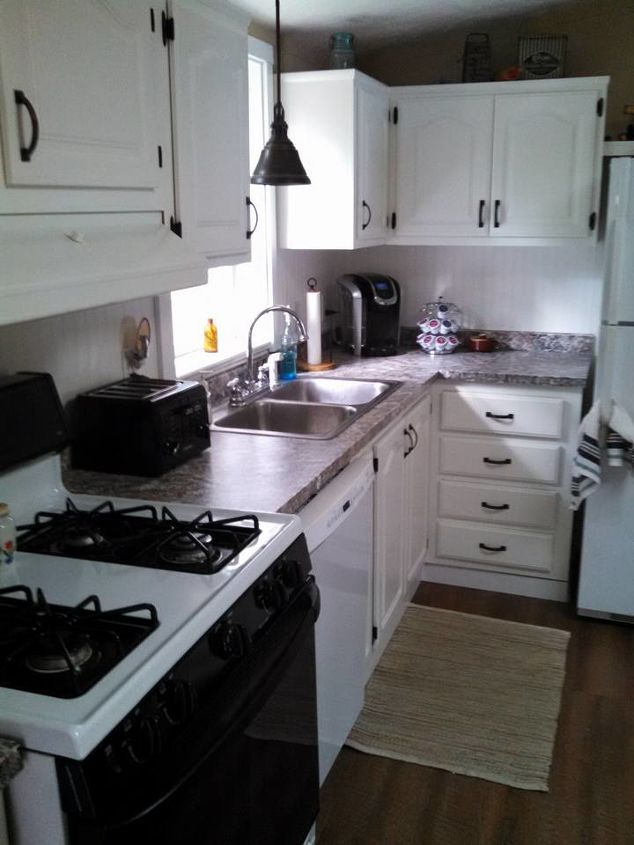 pintar las encimeras de mi cocina para que parezcan de granito, Foto de despu s