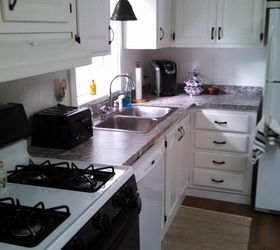 painting my kitchen counter tops to look like granite, After Picture