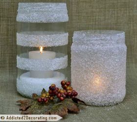 s why everyone is saving their empty food containers, repurposing upcycling, They make stunning candle holders