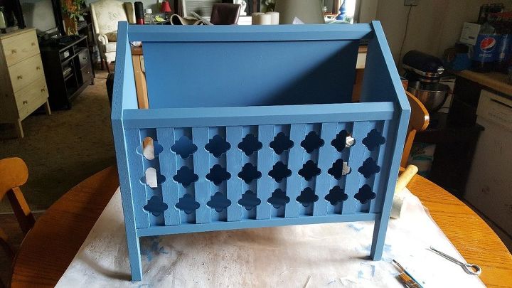q help with a magazine vinyl record rack, painted furniture, painting wood furniture, repurpose furniture, repurposing upcycling, After