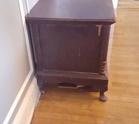 bench hidden litter box, how to, painted furniture, pets, pets animals, repurpose household items, reupholster