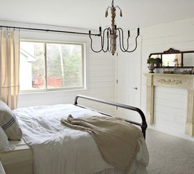 farmhouse master bedroom, bedroom ideas, painting, shabby chic