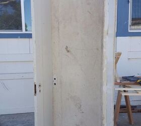 vintage doors upcycle project, doors, painting, repurposing upcycling