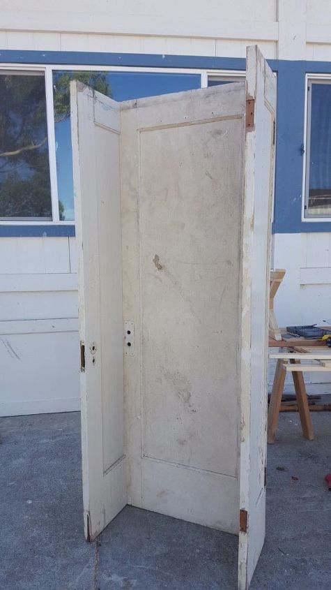 vintage doors upcycle project, doors, painting, repurposing upcycling