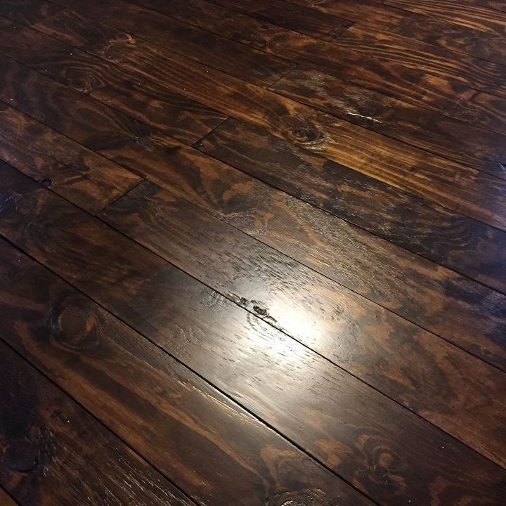 hardwood floors from plywood yes, Ta daaaa
