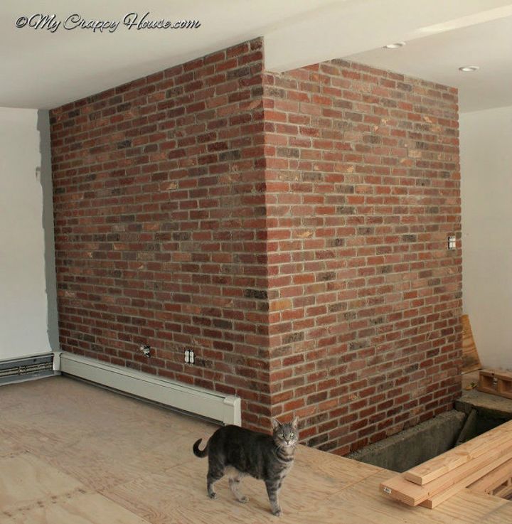 why everyone is copying these amazing brick paneling ideas, It can jazz up your pillar or plain wall