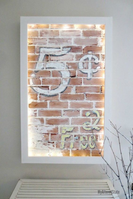 why everyone is copying these amazing brick paneling ideas, Or you can create your own bricks with wood