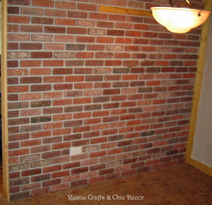 why everyone is copying these amazing brick paneling ideas, Of course you can always grout real brick