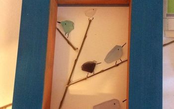Fotos de pájaros en vidrio marino
