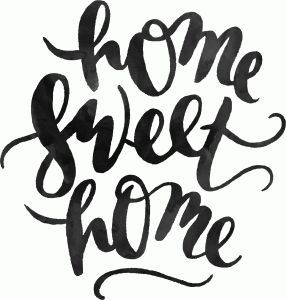 home sweet home diy handpainted wall art with frame, crafts, how to, wall decor