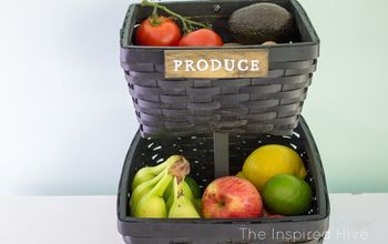 Turn Baskets Into Produce Storage