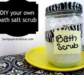 s 12 miraculous home hacks using salt, Make a relaxing bath salt scrub