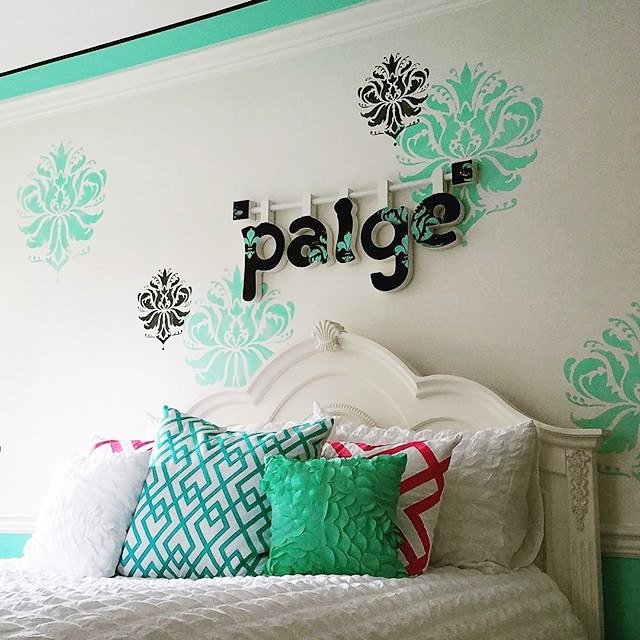 decorating projects that are affordable and creative using stencils, how to, painting