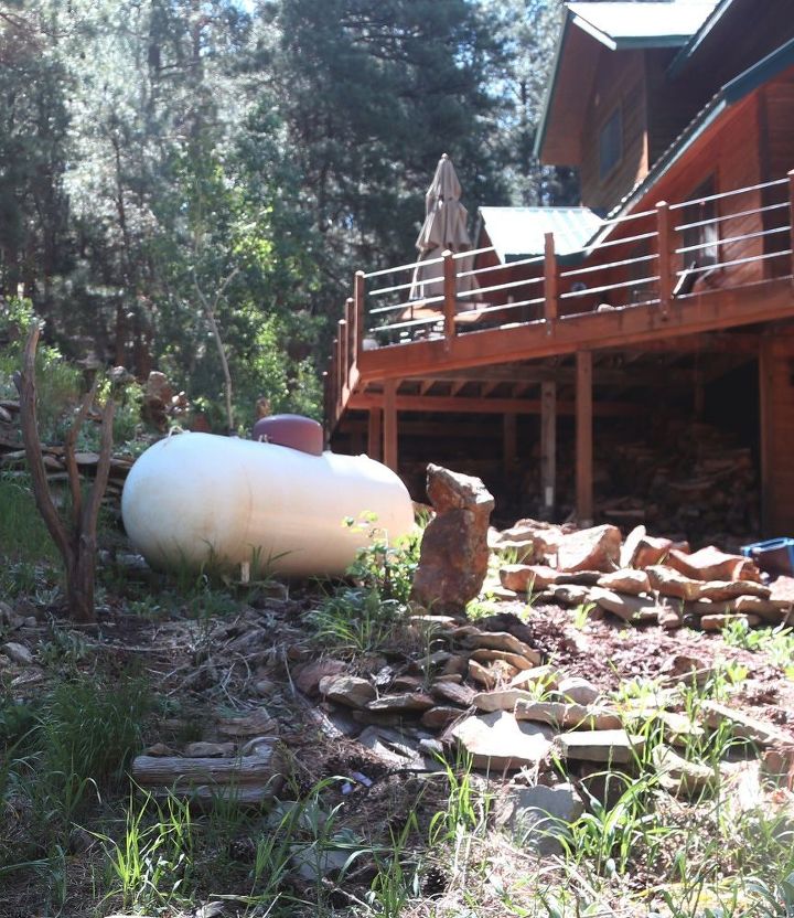 Got Propane How To Hide The Tank Without Painting Hometalk