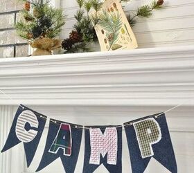 cute and campy banner, crafts, how to